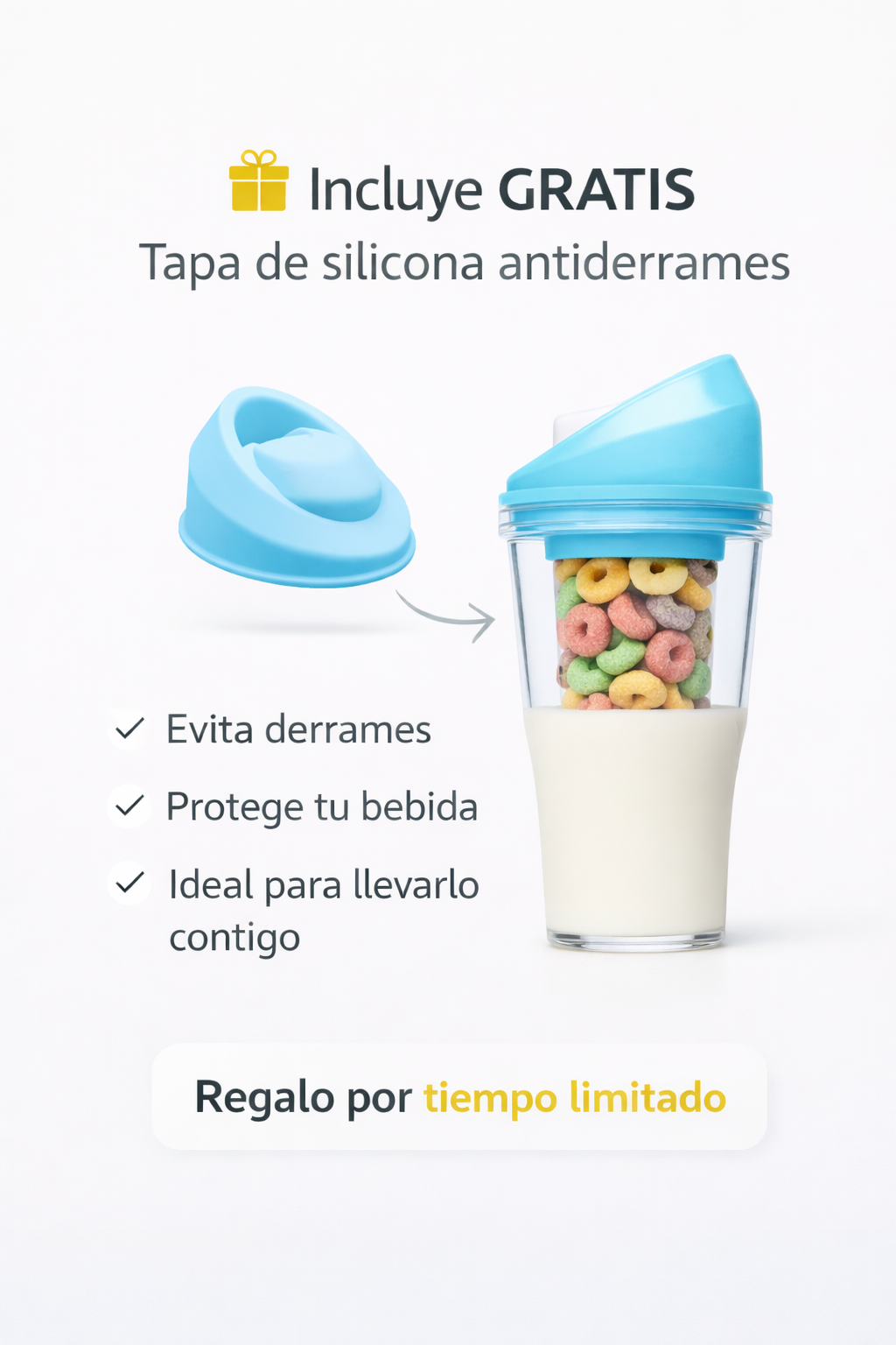 Morning Ote - Azul | Vasito de cereal To Go
