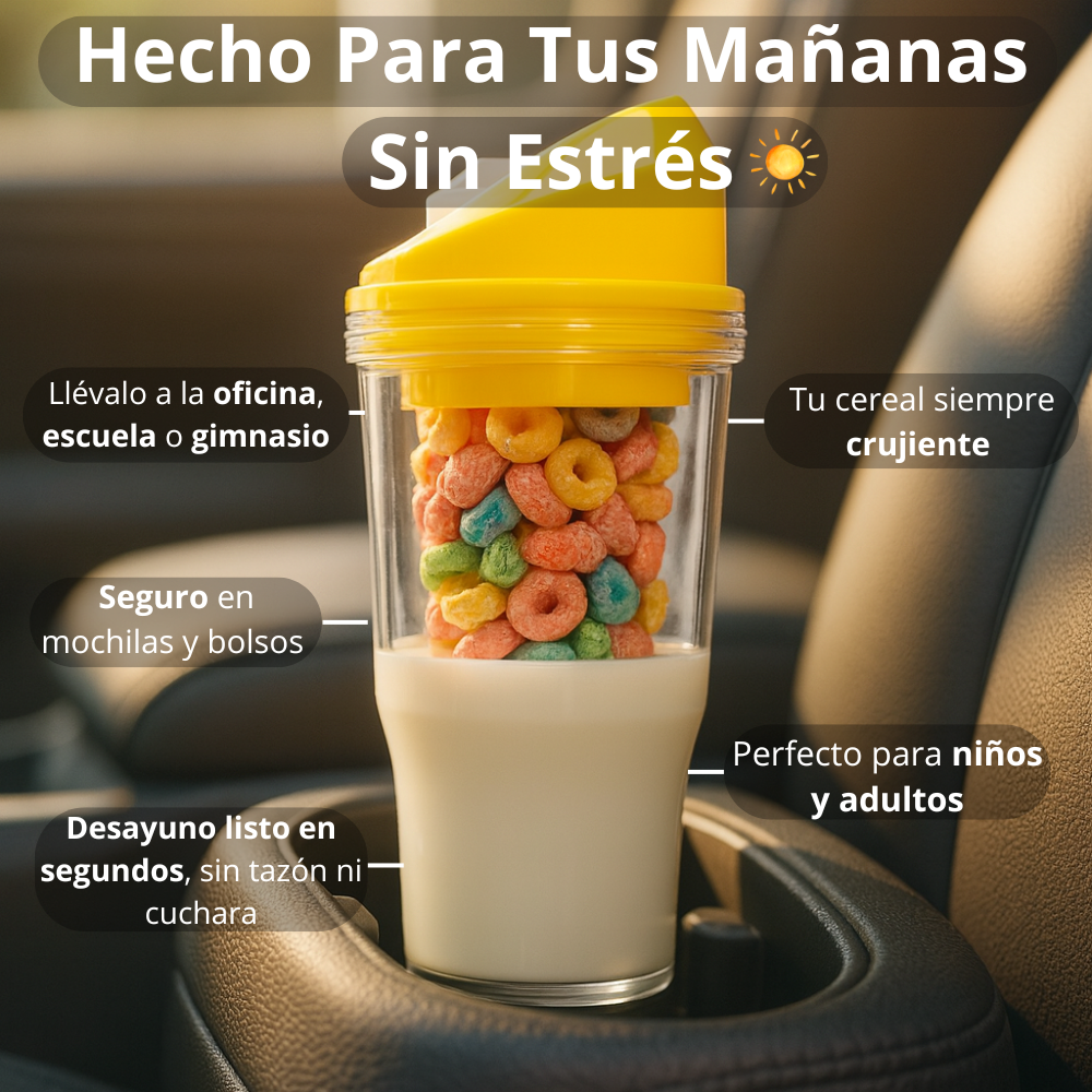 Morning Ote - Amarillo | Vasito de cereal To Go